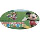 thumbnail image 1 of La Casa de Mickey Mouse+ Alfombra Redonda de Felpa Coral, Antideslizante, No Desprende Pelusas, Lavable y Duradera para Salón, Dormitorio y Habitación de Niños 60cm, 1 of 6