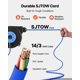 thumbnail image 5 of Bobina de cable extensible VEVOR 7,6 m 14 AWG/3C azul, 5 of 9