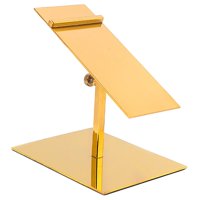 Bothyi - Soportes De Estante De Exhibición De Zapatos De Acero Inoxidable Para Exhibición De Ropa Compras Estante Bajo Dorado