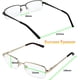 thumbnail image 3 of Set de gafas Corrective Glasses Success Eyewear de 3 lectoras +2,5, 3 of 6