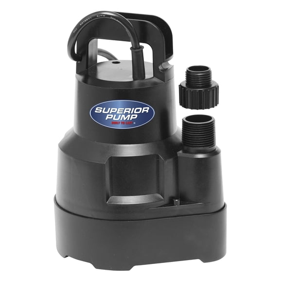 Bomba de agua Superior Pump 91014 de 1/4 HP de alto caudal