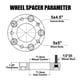 thumbnail image 2 of Adaptadores de llanta FLYCLE 5x4.5 a 5x5 32 mm 1/2‑20 pernos, 2 of 8