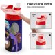 thumbnail image 4 of Princesa del Espacio LésbicaBotella de Agua con Tapa Pop Top de Un Toque, Acero Inoxidable, a Prueba de Fugas, para Deportes, Botella Infantil rosa 12 oz, 4 of 6