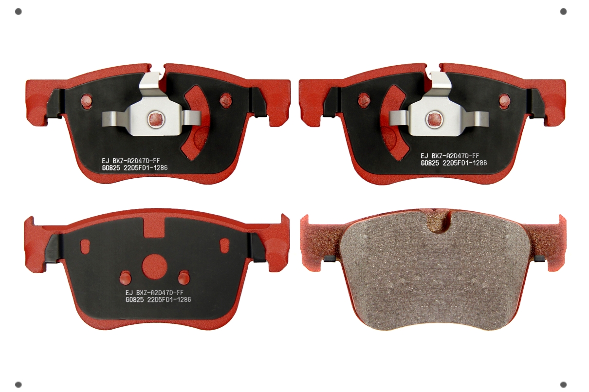 Ital Brakes Pm - Set Pastillas Frenos Delanteras Para Peugeot Partner V K9 2019 2021