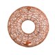 thumbnail image 1 of Portavelas de pared circular de cobre Nearly Natural de 28 cm, 1 of 4