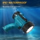 thumbnail image 3 of Spotlight YIERBLUE recargable de 200000 lúmenes, resistente al agua las 24 horas, 3 of 8