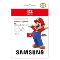 Tarjeta De Memoria Nintendo Samsung Mircosd Express 256Gb