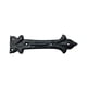 thumbnail image 2 of Correa de hierro fundido envejecido Hinge Adonai Hardware Adonijah de 6,5 cm, 2 of 6
