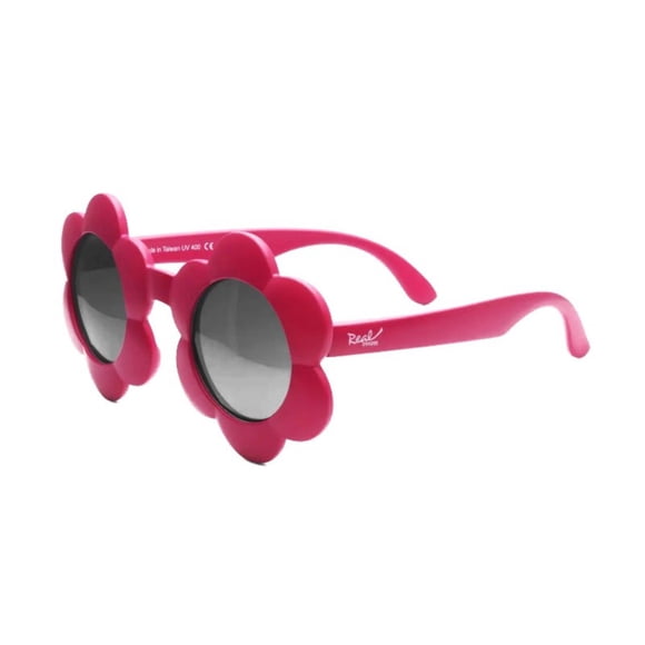 Lentes De Sol Para Niñas Flores 4+ Fucsia