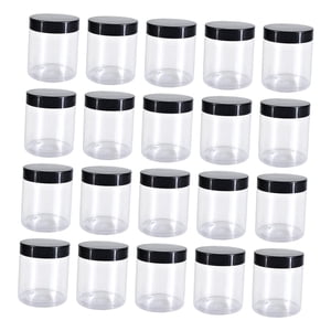 Bothyi - Tarro Vacío Para Mascotas Con Tapa, Contenedor De Cosméticos Para Nueces, Pastas Hidratantes, 20 Piezas, 400Ml