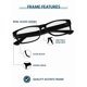 thumbnail image 2 of Lentes de Lectura KRT Distributions Montura Geek Lente 1.50, 2 of 6