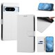 thumbnail image 3 of Funda Cartera de PU para Google Pixel 8 Pro con Tarjetas, Blanco, 3 of 6