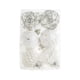 thumbnail image 4 of 6x Bolas De Navidad Adornos Para Ventanas De Casa Fiestas Adornos Colgantes Para árbol De Navidad Argent White, 4 of 5
