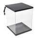 thumbnail image 1 of Vitrina De Plástico Transparente Caja De Encimera Cubo De Almacenamiento Con Luz LED 21x21x40cm, 1 of 5