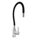 thumbnail image 2 of Llave Lavaplatos Monomando Cuello Flexible Negro, 2 of 3