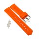 thumbnail image 4 of banda de correa de reloj de goma de silicona impermeable de hebilla de acero inoxidable 21mm, 4 of 4