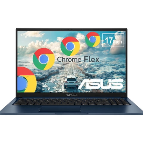 Laptop Asus Vivobook 17.3"" Fhd 8Gb 128Gb I3 Chromeos