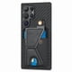 thumbnail image 3 of Funda Resistente para Samsung Galaxy S24 Ultra con Tarjetero y Soporte, Diseño Magnético Negro, 3 of 5