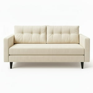 Flobal - Sofá 3 Cuerpos Paris - Color Crudo Repelente A Líquidos