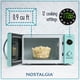thumbnail image 2 of Horno microondas Nostalgia Retro 0.9 pies cúbicos 800 W con 12 ajustes, 2 of 6