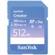 thumbnail image 1 of Tarjeta de memoria SanDisk Creator SD UHS-II 512GB V60, 1 of 6