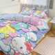 thumbnail image 1 of Cute Hello Kitty Bedding Sets for Girl Women Twin Size Comforter Set, 1 of 5