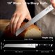 thumbnail image 4 of Cuchillo para Pan SANMEIHO 25 cm con Mango de Madera y Filo Dentado, 4 of 7