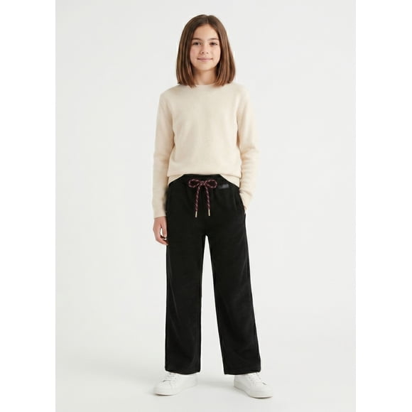 Pantal n Cotel Ni a Estilo Wide Leg Invierno