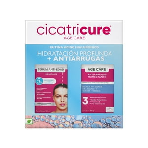 Cicatricure Sérum Ant Hid 30Ml+Age Care Cre Humectante 50Gr