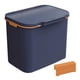 thumbnail image 3 of Basurero Para Colgar En La Pared Basurero Papelera Para Armario Cocina Oficina 7L Azul, 3 of 3