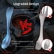 thumbnail image 3 of Utensilio de camping OUTXE Titanium ultraligero Spork, paquete de 2 unidades, 3 of 6