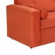 thumbnail image 3 of Sofa Vivo 3c Felpa 30 Naranja, 3 of 5
