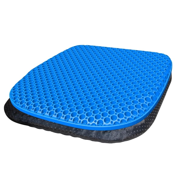 Cojín de gel para asiento TONINT, tamaño grande, suave y transpirable, azul