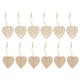 thumbnail image 4 of 12pcs Rebanadas De Madera De Navidad Colgantes Surtidos Navidad Bricolaje Bricolaje Ornamentos Amor Corazón Corazón, 4 of 5