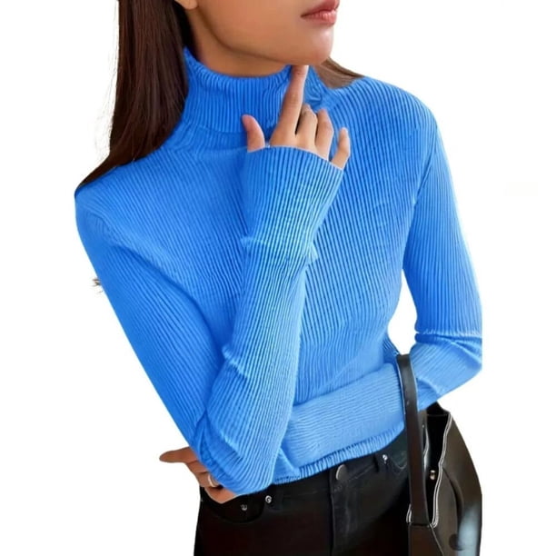 Sweater Mujer Otoño Invierno Beatle Doble. Colores 6005