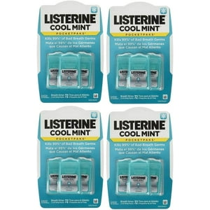 Tiras Para El Aliento Listerine Cool Mint Pocketpaks 288 Tiras