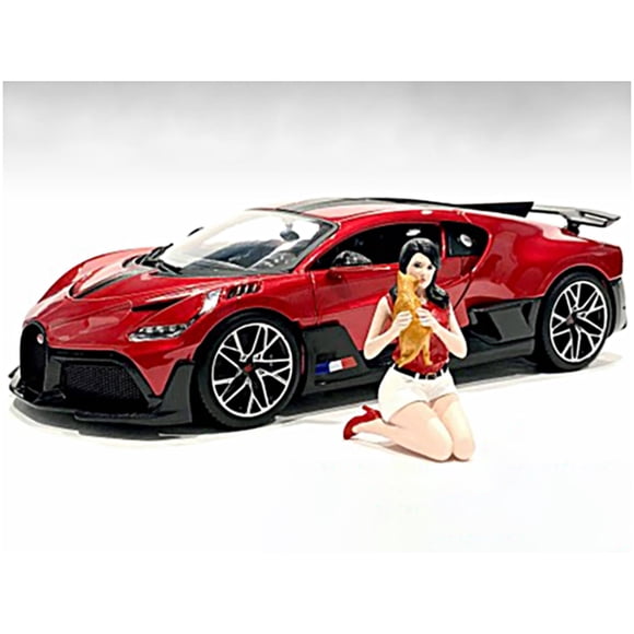 Figura American Diorama Girls Night Out Gigi con gato 1/24