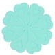 thumbnail image 2 of Posavasos De Silicona Con Forma De Flor Para Proteger La Mesa, Accesorio Para Taza, Color Cian, 2 of 5