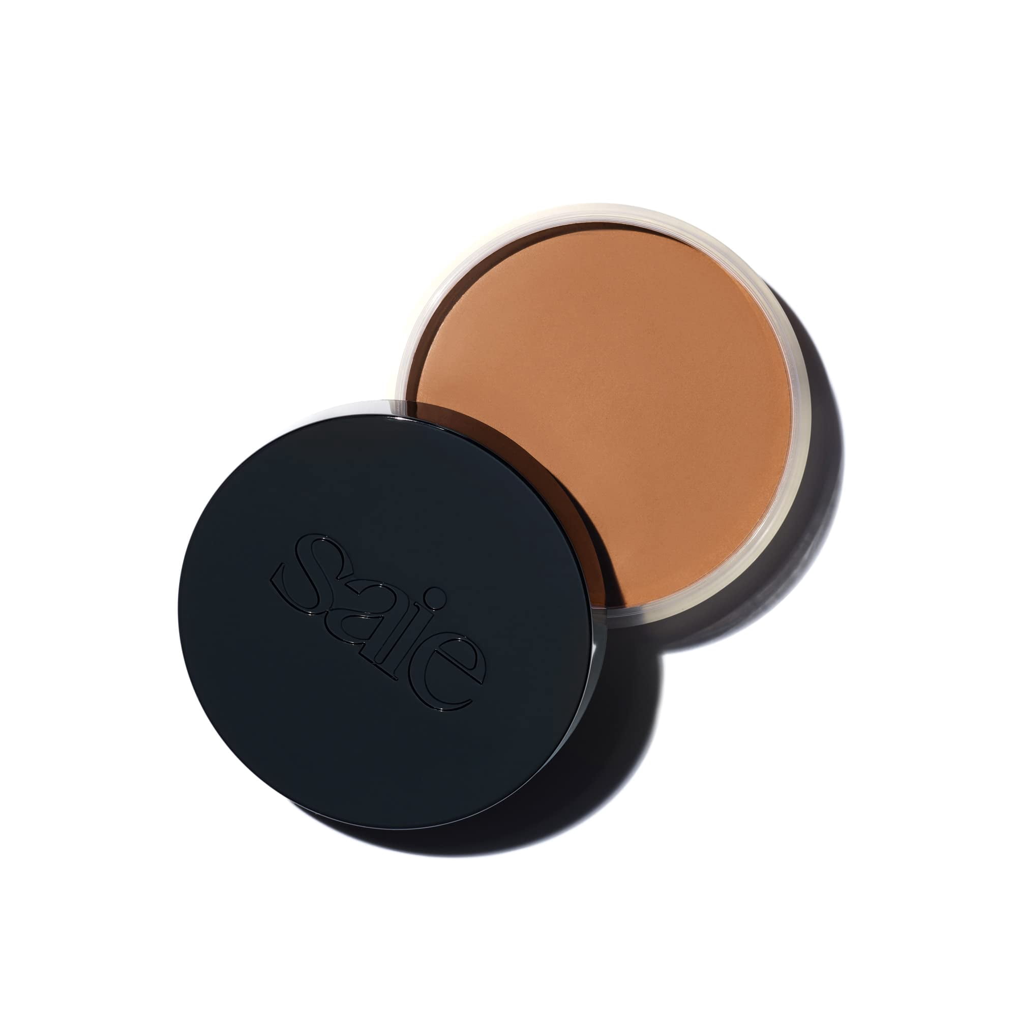 Crema Y Bálsamo Bronzer Saie Sun Melt Para Esculpir El Rostro, Color Bronce Medio