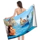 thumbnail image 4 of Luca Toalla de playa de secado rápido con diseño temático, regalo para mujeres y niñas, ideal para cumpleaños, fans, amantes de la música, uso en la playa o al aire libre, 78 × 150 cm, 4 of 6