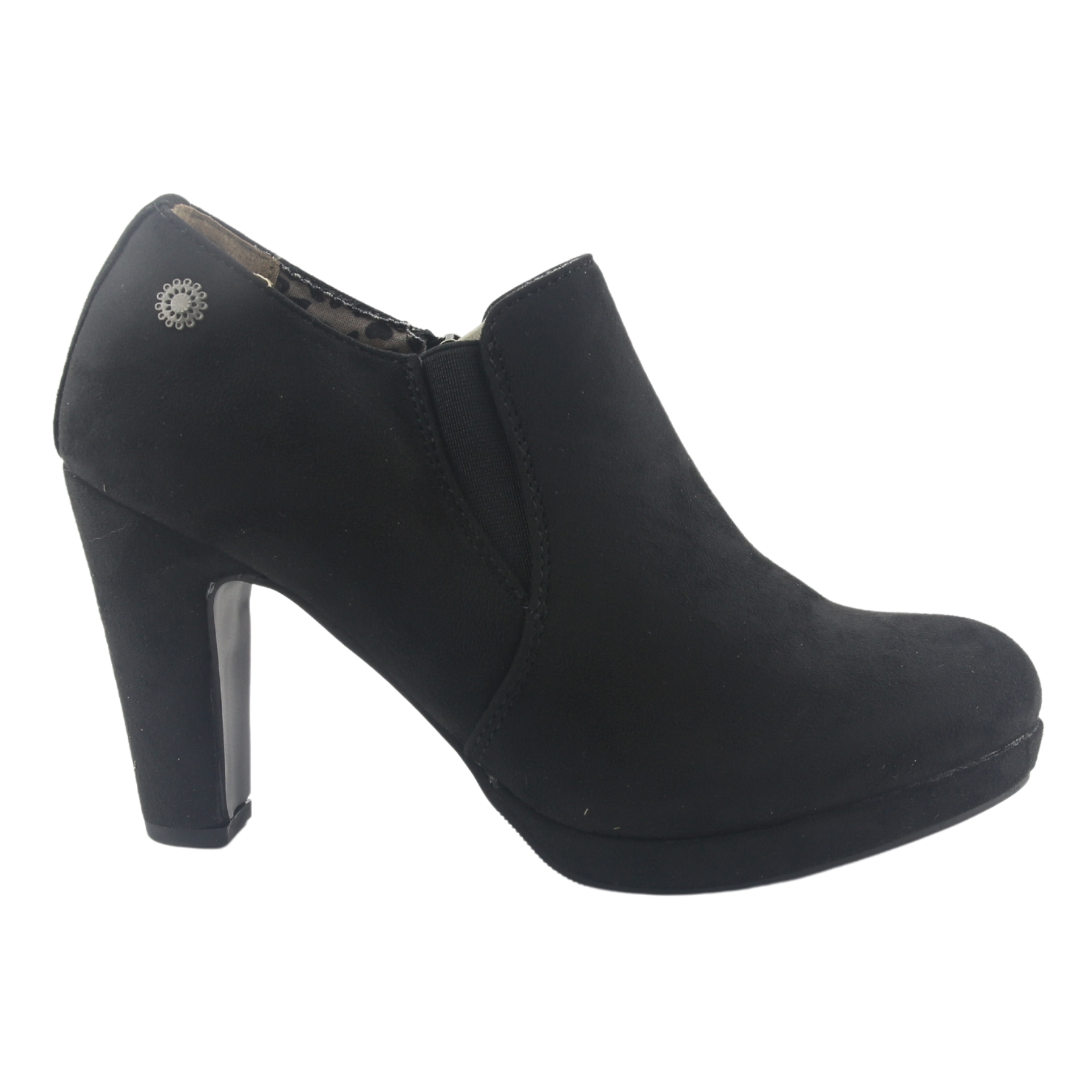 Botin Chalada Mujer Plataform-8 Negro Casual