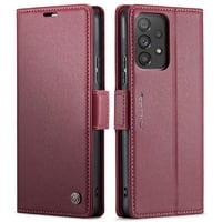 Caseme Tipo Cartera Samsung Galaxy A53 5G Con Cierre Magnético, Rfid, Tarjetero, Soporte, Carga Inalámbrica