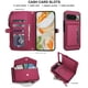 thumbnail image 4 of Para Google Pixel 10 / Pixel 10 Pro con Bloqueo RFID Multifuncional 2 en 1, Funda Tipo Billetera de Cuero PU Suave, Cubierta Abatible Magnética, Múltiples Ranuras para Tarjetas, Bolsillo con Cierre,, 4 of 9