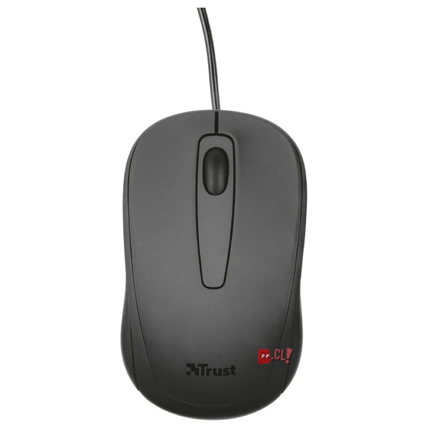 Mouse Óptico Usb Compacto 3 Botones Ziva Trust - Ps