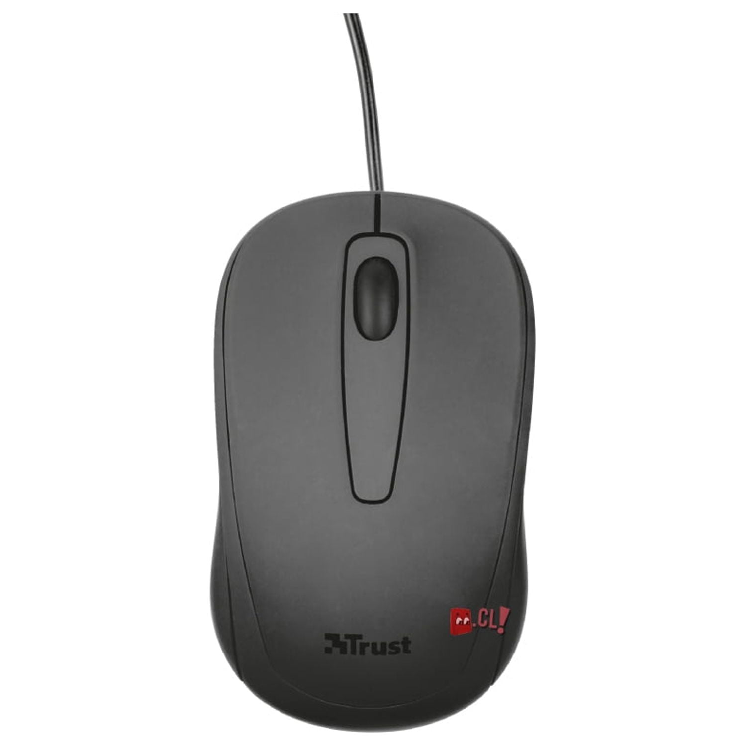 Mouse Óptico Usb Compacto 3 Botones Ziva Trust - Ps