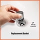 thumbnail image 3 of Canastilla de repuesto de acero inoxidable para coladera HIGHCRAFT 97733-2, 3 of 7