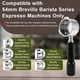 thumbnail image 2 of Portafiltro Espresso VOURMIO 54 mm sin fondo con 3 orejas Breville, 2 of 9
