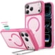 thumbnail image 1 of Funda ESR para iPhone 17 Pro Max con soporte, MagSafe, rosa, 1 of 8