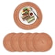 thumbnail image 1 of Juego de 6 manteles individuales redondos de algodón tejido, resistentes al calor, antideslizantes, lavables, para mesa de comedor de 10 cm., 1 of 5