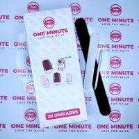 One Minute - Uñas Gel Semicuradas Diseño 095